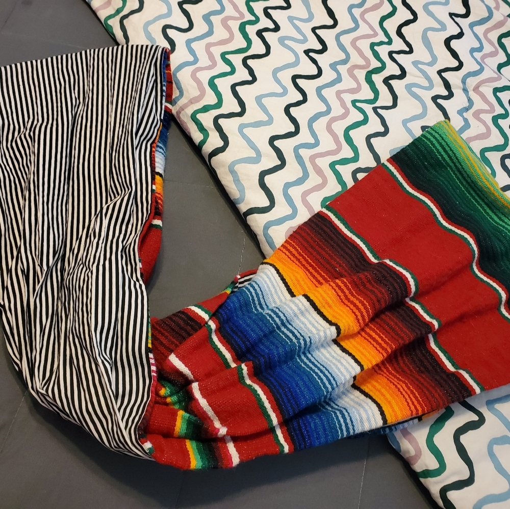 Reversible Tex-Mex Infinity Scarf